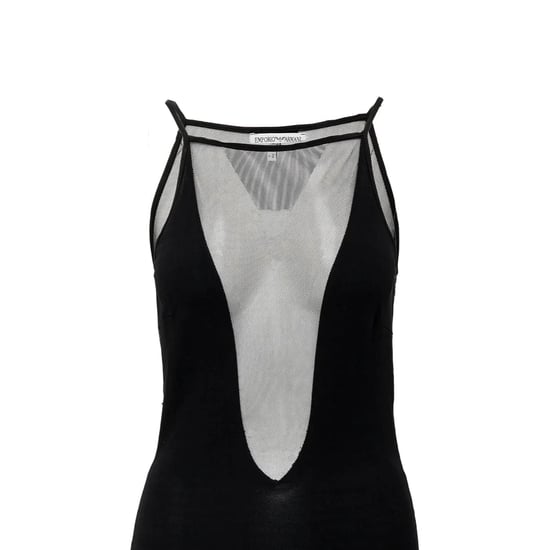Emporio Armani Mesh-Kleid mit Cut-outs – 2000er Jahre - Image 4