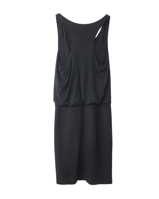 Tory Burch Racerback-Kleid aus schwarzem Pailletten-Polyester - Image 4