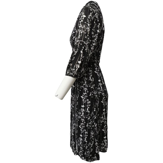 Ba&Sh Waist-tie Kleid mit silberner Zierblende und Blumenmuster aus Viskose - Schwarz - Image 3