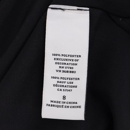 Altuzarra Pre-owned x Target Swiss Dot Maxikleid mit langen Ärmeln aus Polyester - Schwarz - Image 5