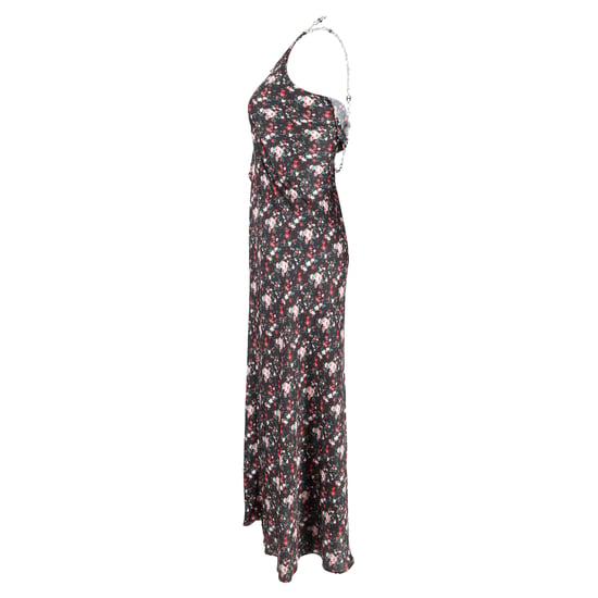 Paco Rabanne Maxikleid mit Blumenmuster und Kettengliedern aus mehrfarbigem Polyester - Image 2
