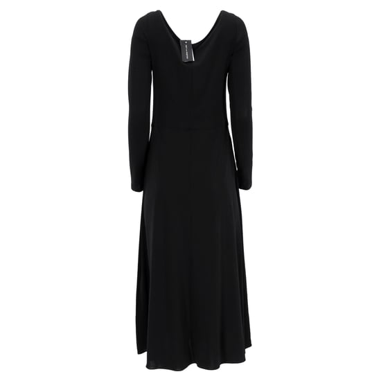 Max Mara Freizeitkleid aus Jersey mit Falten in Schwarz und Viskose - Image 3
