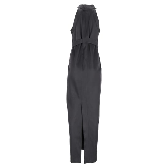 Emilio Pucci – Verziertes Neckholder-Maxikleid aus schwarzer Seide - Image 3