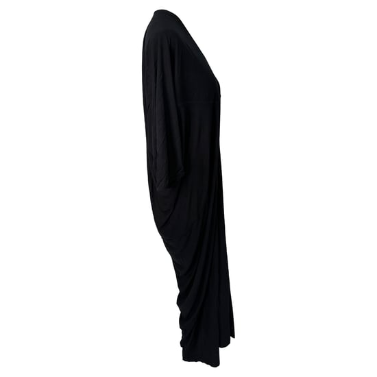 Rick Owens Concordians Kite Maxikleid aus schwarzer Viskose - Image 2