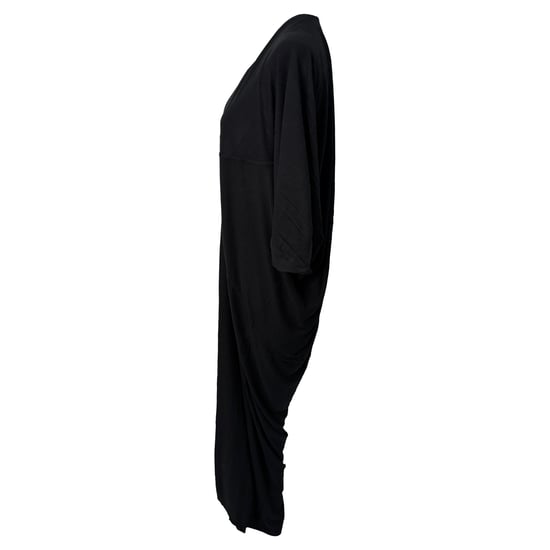 Rick Owens Concordians Kite Maxikleid aus schwarzer Viskose - Image 3