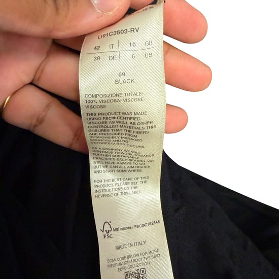 Rick Owens Concordians Kite Maxikleid aus schwarzer Viskose - Image 5