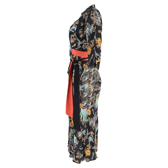 Diane von Furstenberg Madalena Midi-Wickelkleid aus mehrfarbiger Seide - Image 2