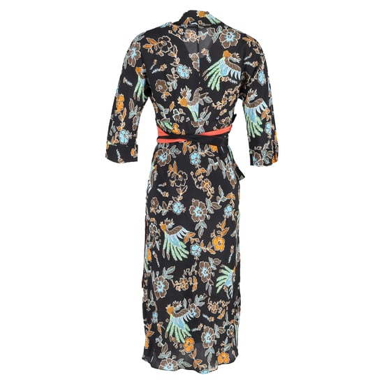 Diane von Furstenberg Madalena Midi-Wickelkleid aus mehrfarbiger Seide - Image 3