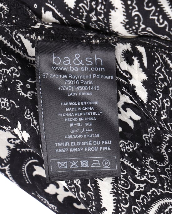 Ba&Sh Paisley-Midikleid aus Viskose - Mehrfarbig - Image 4