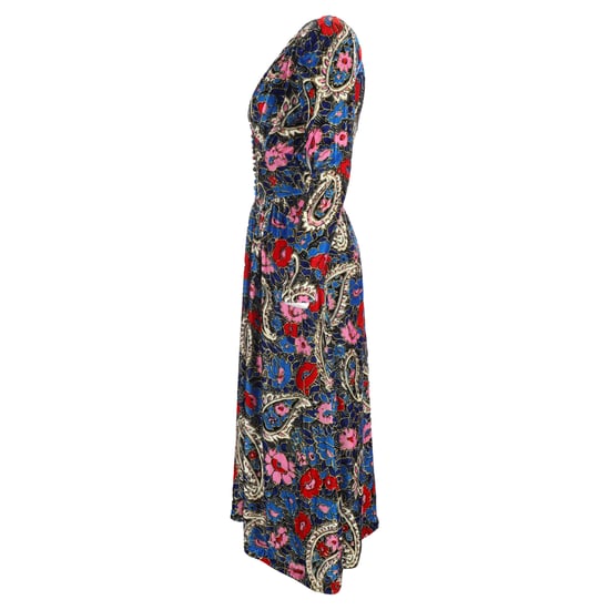 Isabel Marant Moyranid Midikleid mit Blumenmuster aus mehrfarbigem Samt - Image 2