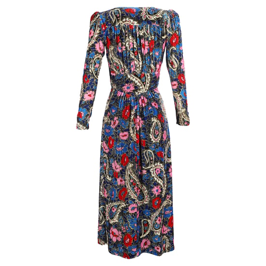 Isabel Marant Moyranid Midikleid mit Blumenmuster aus mehrfarbigem Samt - Image 3