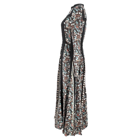 Lanvin Maxikleid mit Mosaikmuster aus mehrfarbiger Viskose - Image 2