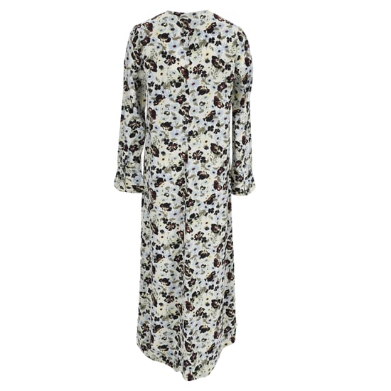 Ganni Crepe-Maxikleid aus Viskose mit Blumenmuster - Image 3