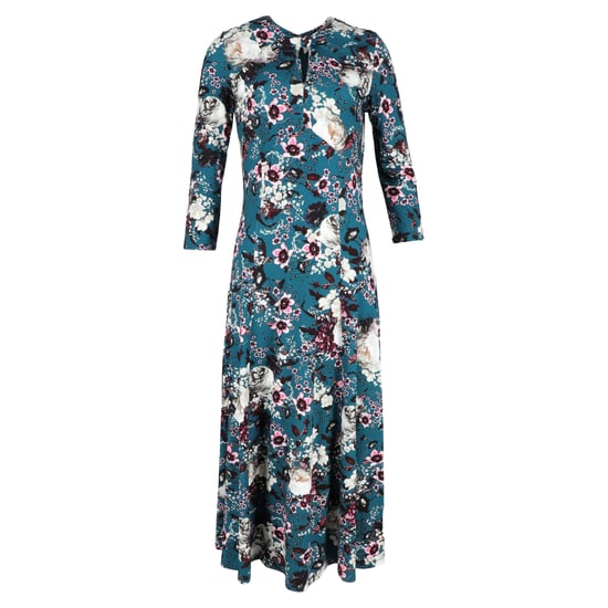 Erdem Caralina Ponte-Jersey Midikleid aus Viskose mit Blumenmuster - Image 1