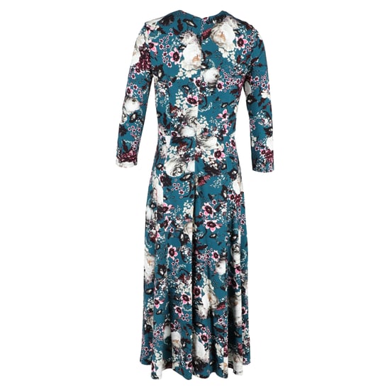 Erdem Caralina Ponte-Jersey Midikleid aus Viskose mit Blumenmuster - Image 3