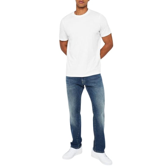 Donnay - T-Shirt für Herren, Rundhalsausschnitt (3er-Pack) (Weiß/Blau/Marine) - Image 2