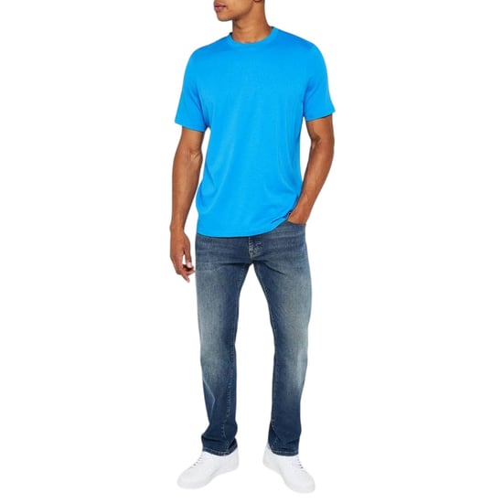 Donnay - T-Shirt für Herren, Rundhalsausschnitt (3er-Pack) (Weiß/Blau/Marine) - Image 4