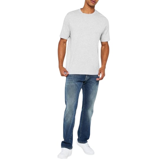 Donnay - T-Shirt für Herren, Rundhalsausschnitt (3er-Pack) (Grau meliert/Holzkohle-Mergel/Schwarz) - Image 2
