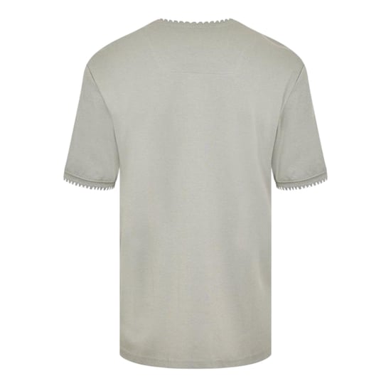Threadbare - "Perth" T-Shirt für Herren, Jerseyware (Salbei/Ecru) - Image 2