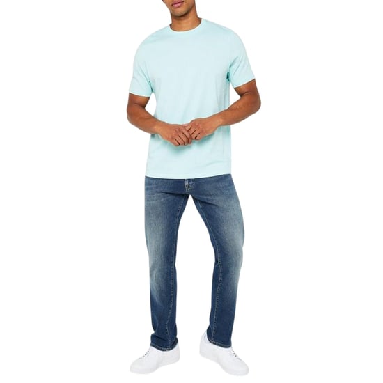 Donnay - T-Shirt für Herren, Rundhalsausschnitt (3er-Pack) (Blaugrün /Türkis/Dunkelblau) - Image 4