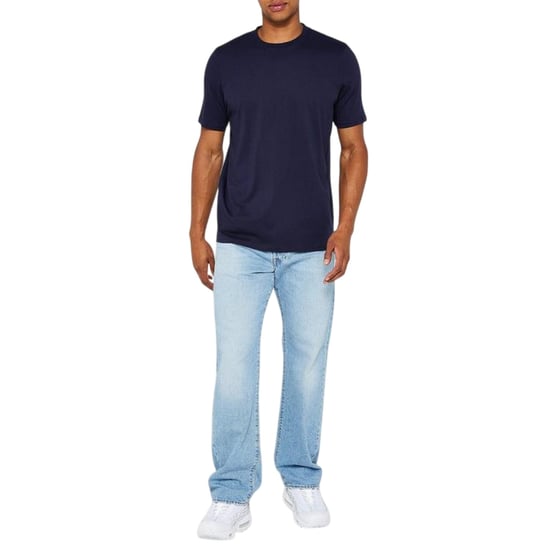 Donnay - T-Shirt für Herren, Rundhalsausschnitt (3er-Pack) (Weiß/Schwarz/Marine) - Image 4