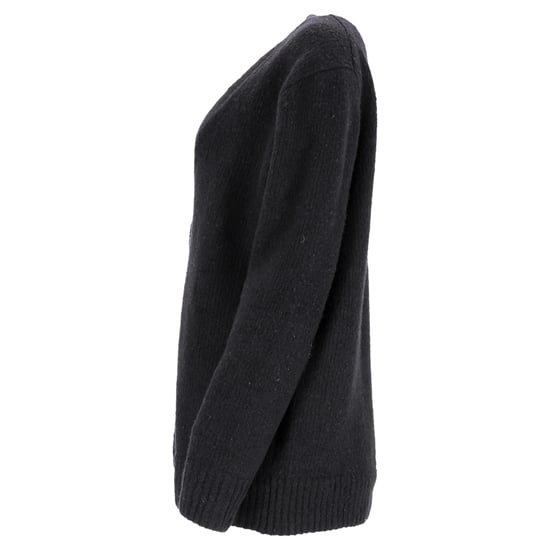 Acne Studios V-Ausschnitt-Strickjacke mit Knöpfen aus schwarzer Wolle - Image 2