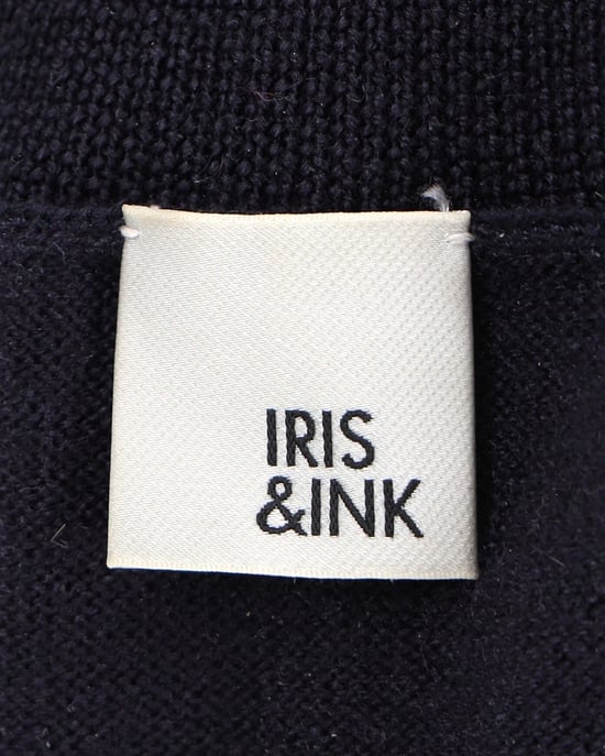 Iris & Ink Rollkragenpullover aus marineblauer Wolle - Image 5