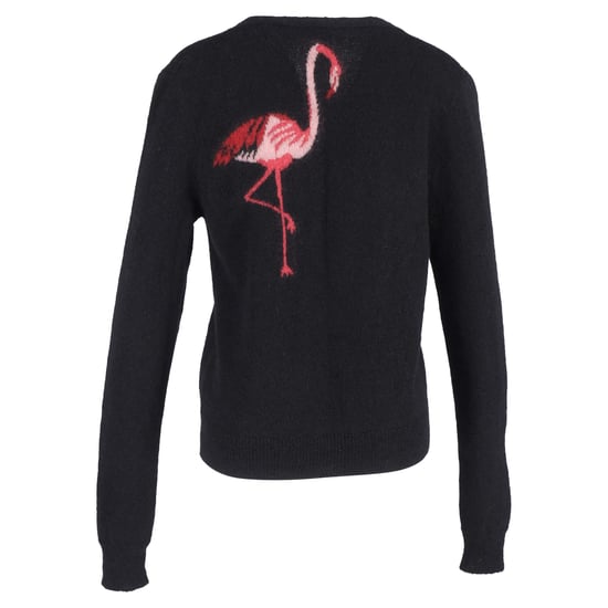 Saint Laurent Flamingo Cardigan aus schwarzem Mohair - Image 3
