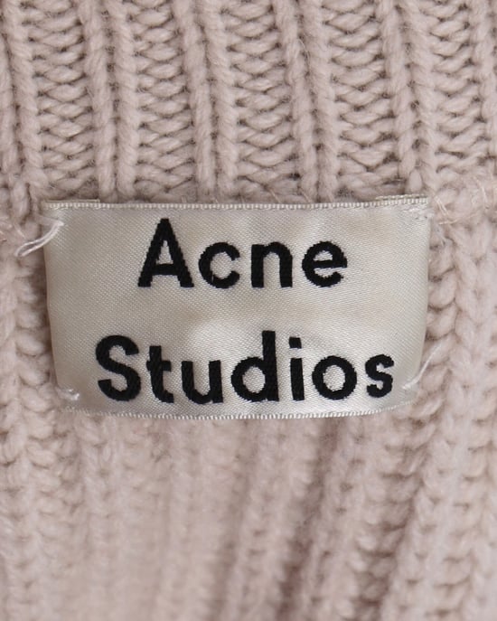 Acne Studios Strickpullover aus ecrufarbener Wolle - Image 2