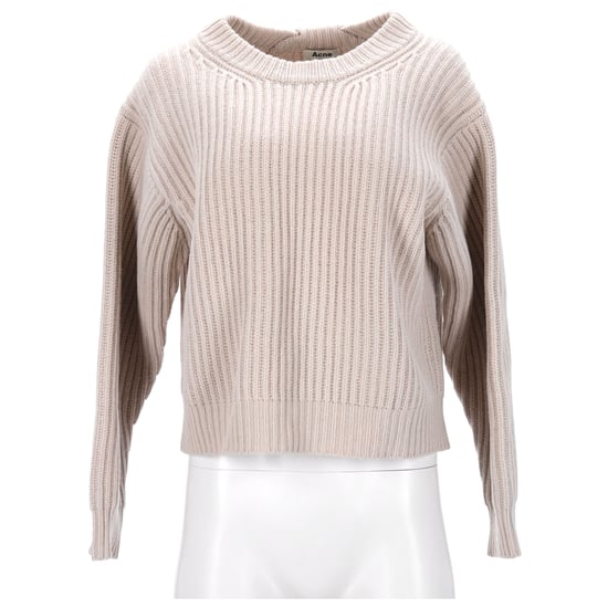 Acne Studios Strickpullover aus ecrufarbener Wolle - Image 6
