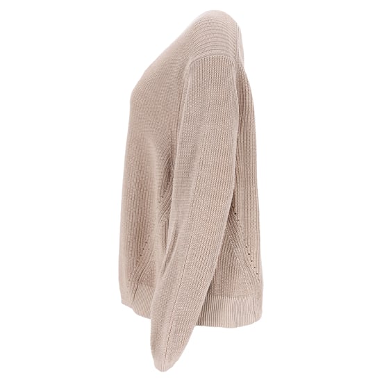 Acne Studios Strickpullover mit Rundhalsausschnitt aus braunem Leinen - Image 2
