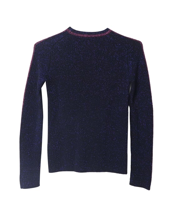 Ba&Sh Glitzerpullover in Mitternachtsblau aus Polyester - Image 4