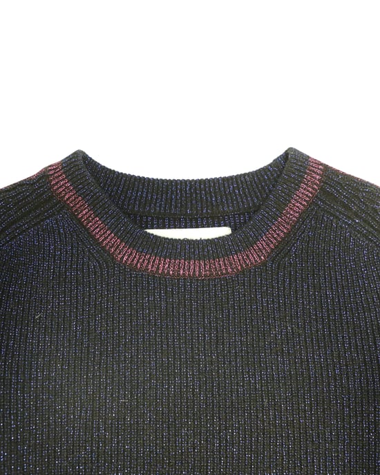 Ba&Sh Glitzerpullover in Mitternachtsblau aus Polyester - Image 6