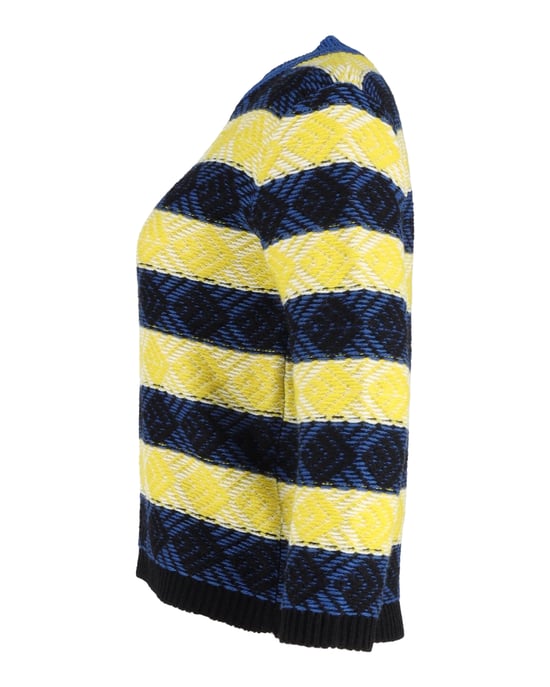 MSGM Gestreifter Pullover aus mehrfarbiger Wolle - Image 2