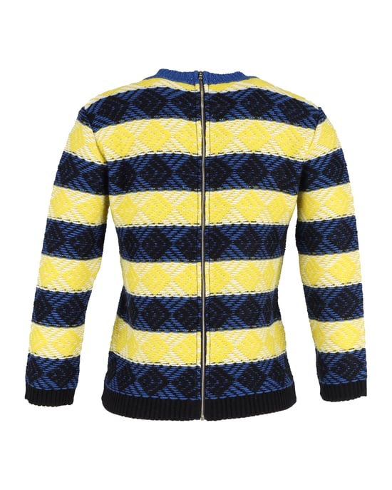 MSGM Gestreifter Pullover aus mehrfarbiger Wolle - Image 3