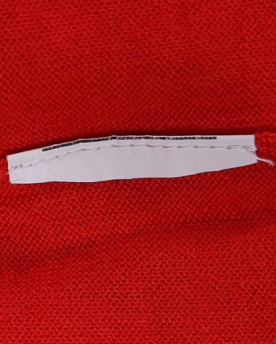 Boss Merino Super Fine Pullover aus roter Wolle - Image 4
