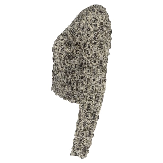 Nanushka bedruckte, gesmokte Rosine-Strickjacke aus mehrfarbigem Polyester - Image 2
