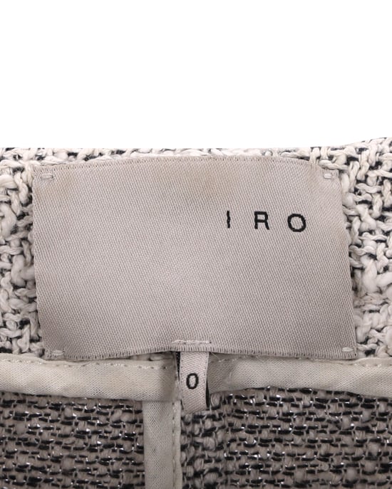 Iro Distressed-Jacke aus Baumwolle - Grau - Image 4