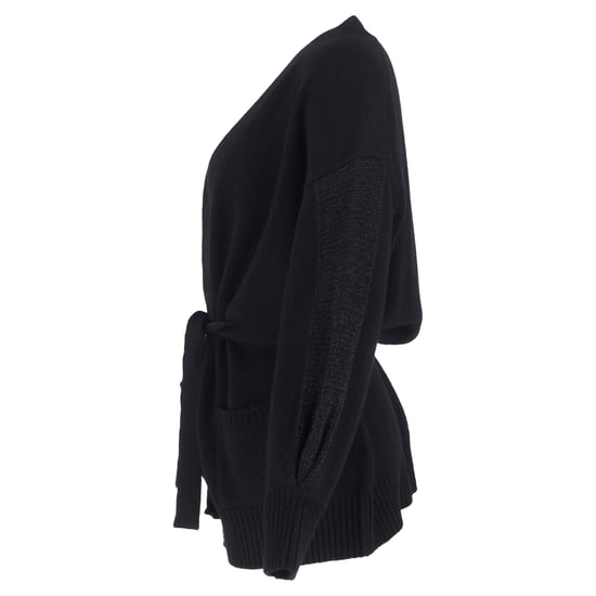 Moncler Pre-owned Strickjacke mit Logobesatz aus Wolle - Schwarz - Image 2