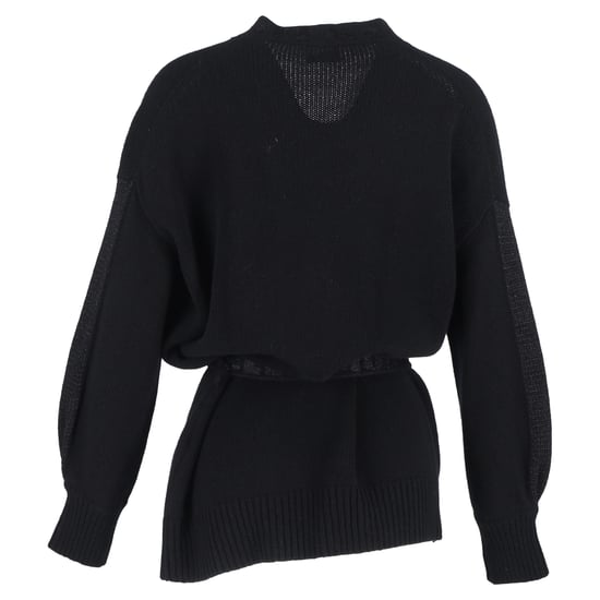 Moncler Pre-owned Strickjacke mit Logobesatz aus Wolle - Schwarz - Image 3