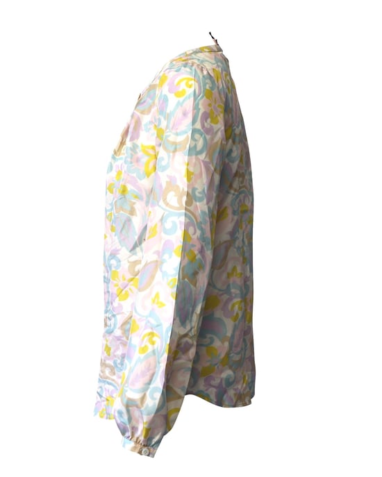 Escada Sport bedrucktes Top aus mehrfarbiger Seide - Image 3