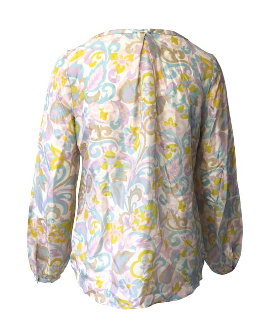 Escada Sport bedrucktes Top aus mehrfarbiger Seide - Image 4