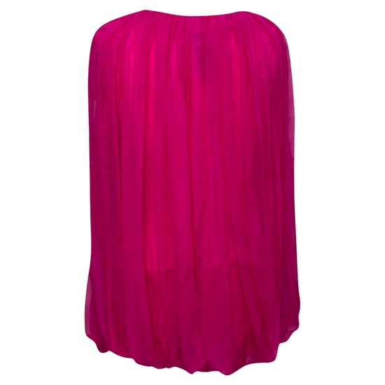 Rick Owens Bluse mit Raffungen aus rosa Seide - Image 3