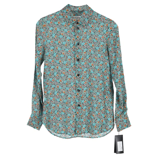 Saint Laurent Button-Up-Hemd aus Viskose mit Blumenmuster - Image 1