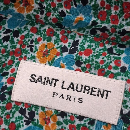 Saint Laurent Button-Up-Hemd aus Viskose mit Blumenmuster - Image 3