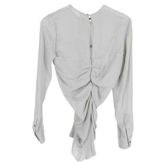 Isabel Marant Rüschbluse in Hellgrün Triacetat - Image 2