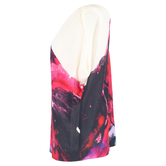 Escada Trägertop mit Print und Kettenverzierung aus mehrfarbiger Seide - Image 2