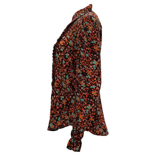 Victoria Beckham Bluse mit Blumenmuster aus mehrfarbiger Seide - Image 2