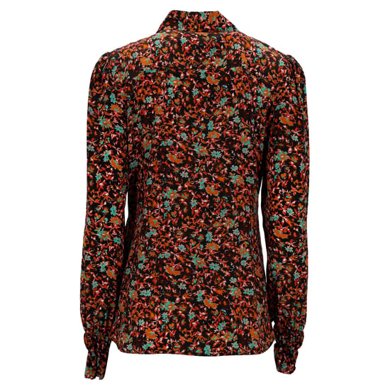 Victoria Beckham Bluse mit Blumenmuster aus mehrfarbiger Seide - Image 3