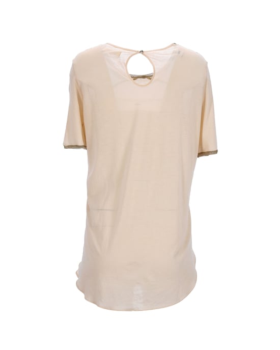 Nanushka T-Shirt aus Polyester - Beige - Image 3